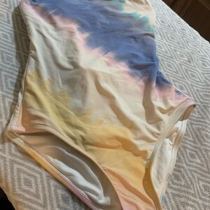 Decree Multicolor Tie-Dye One Piece‎ Swimsuit